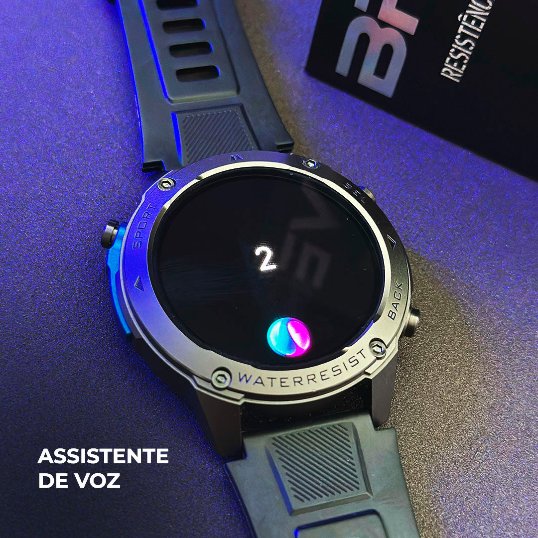 RELOGIO BRAVE | GPS | 5ATM Aprova de água do mar | Resistência IP69k