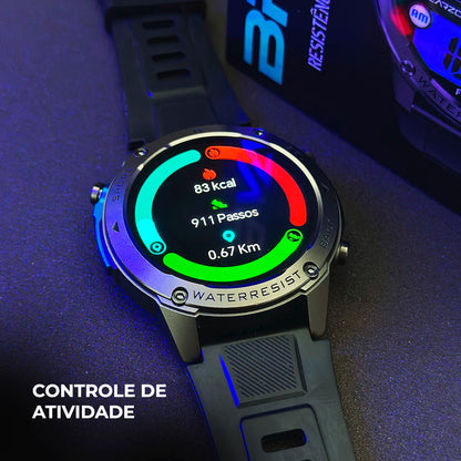 RELOGIO BRAVE | GPS | 5ATM Aprova de água do mar | Resistência IP69k