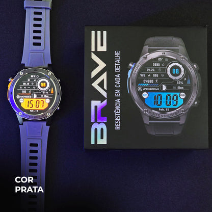 RELOGIO BRAVE | GPS | 5ATM Aprova de água do mar | Resistência IP69k