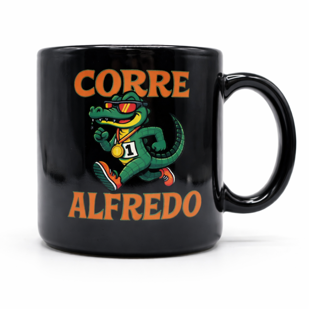 Caneca de Porcelana do Corre Alfredo