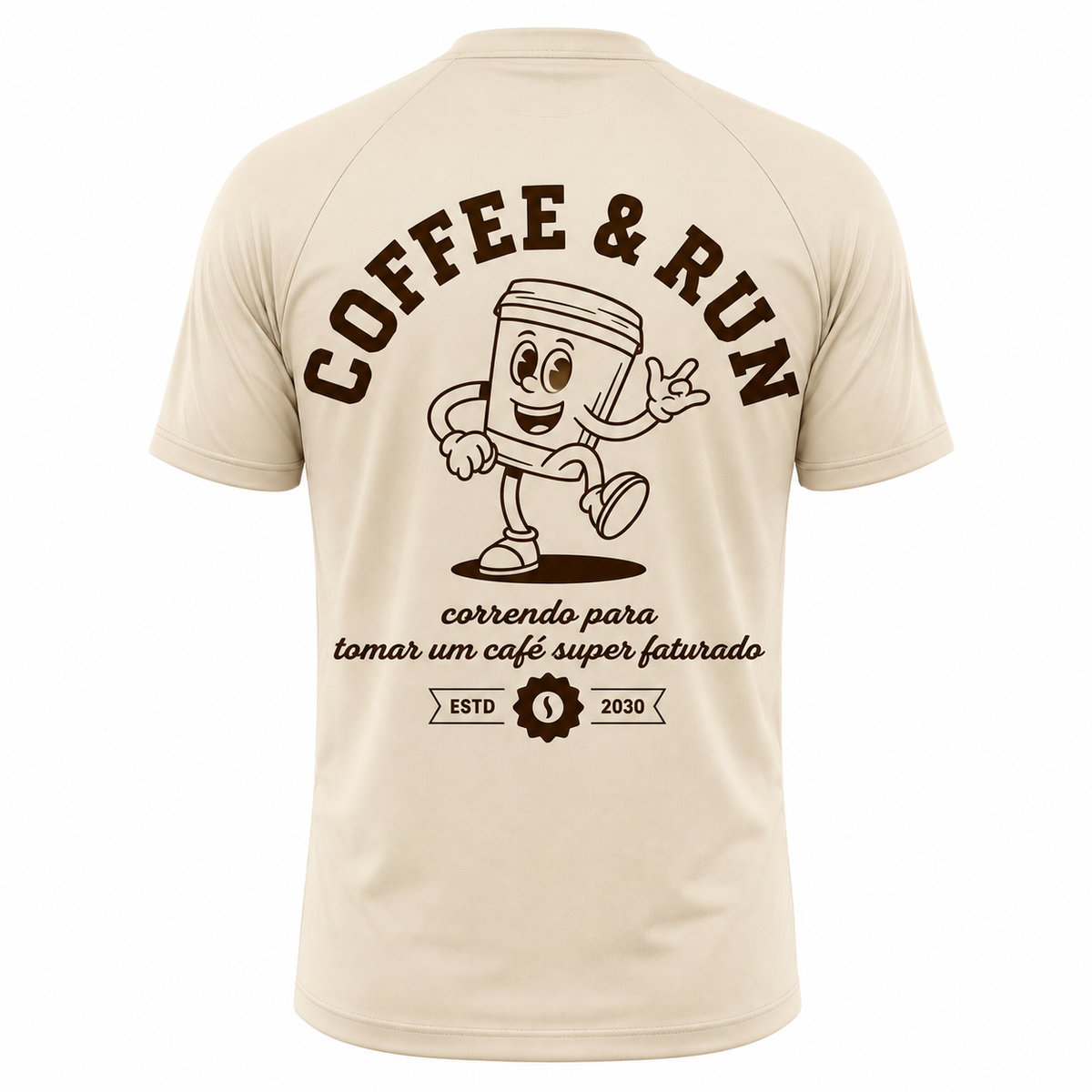 Camisa coffee & Run