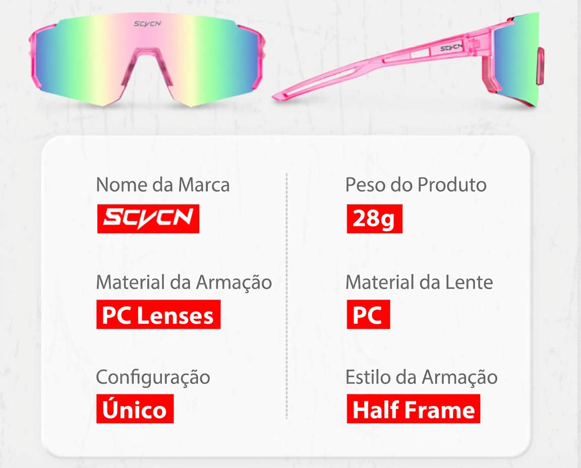 Óculos Esportivos SCVCN S1411