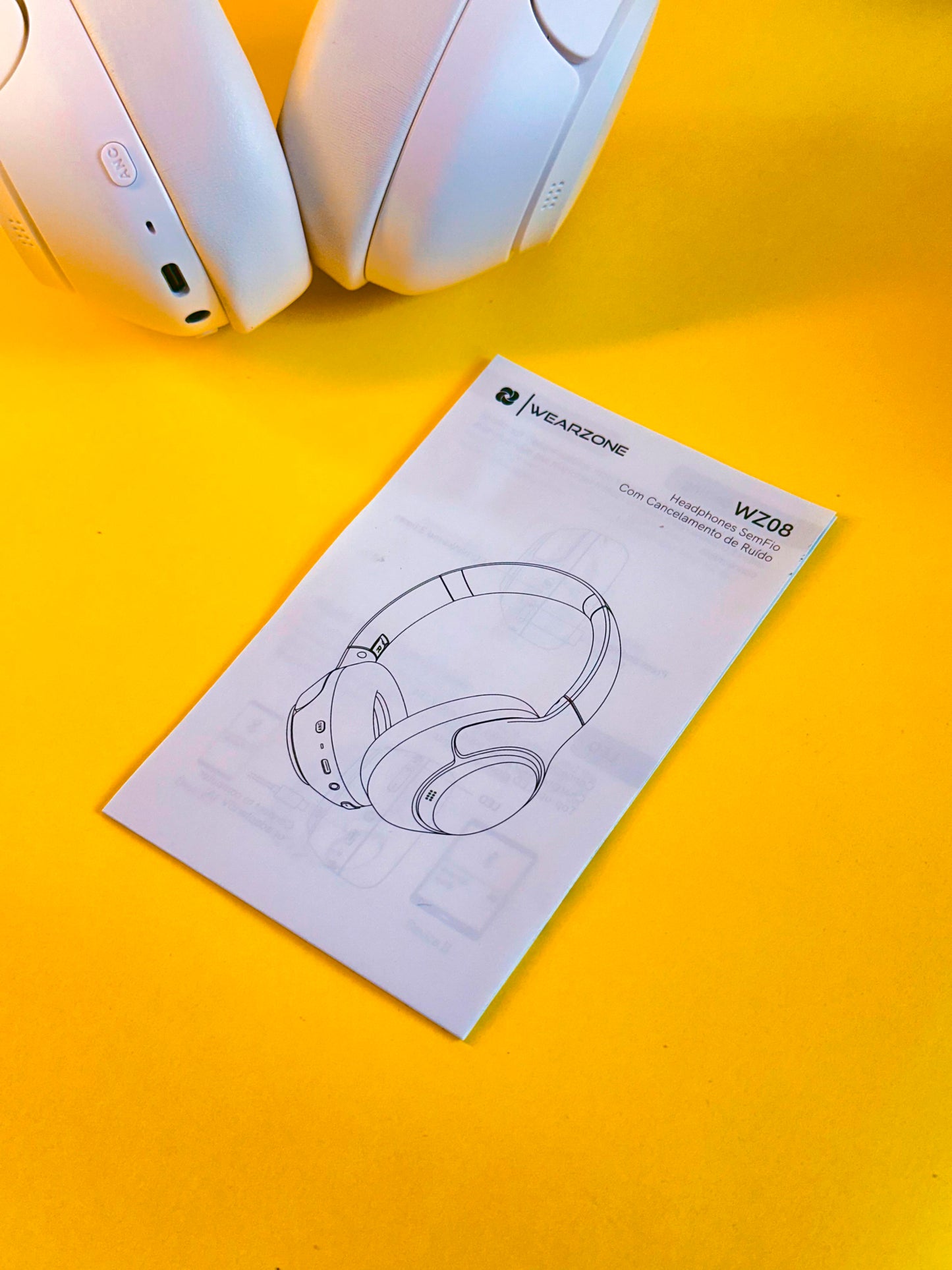 HEADSET WZ08 — O SOM NO SEU NÍVEL MÁXIMO