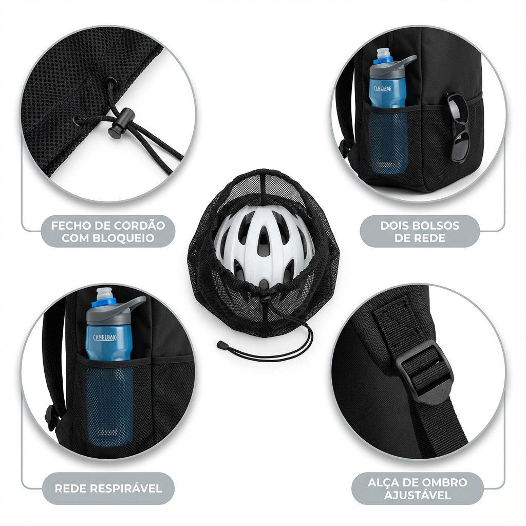 Mochila É Leve Aqua