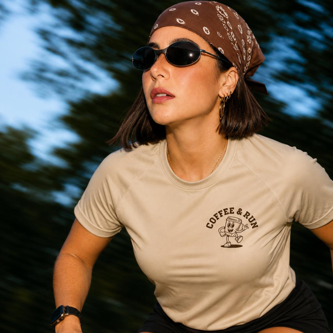 Camisa coffee & Run