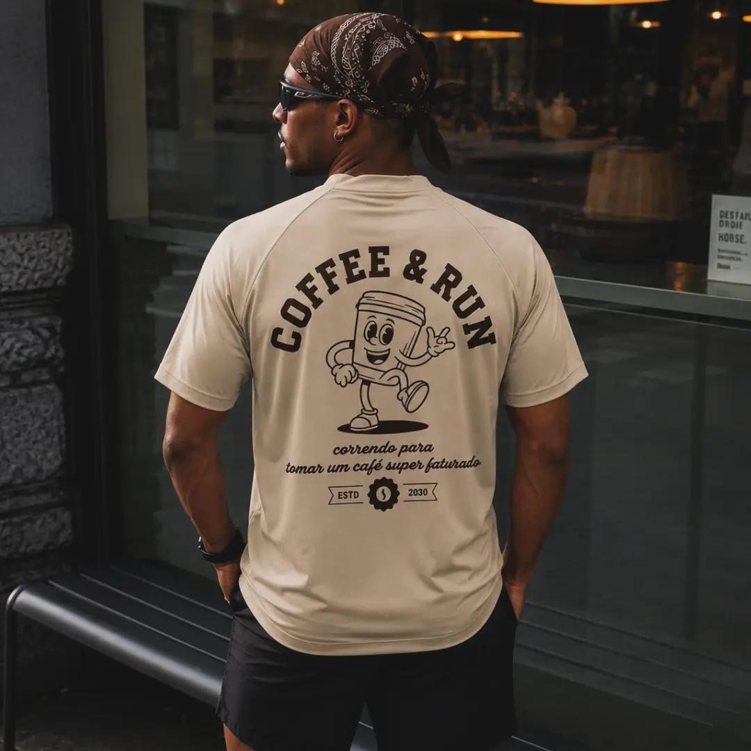 Camisa coffee & Run